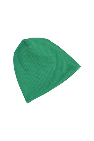 Luess Çocuk Unisex Fitilli Kışlık Bere Nefti Yeşil
