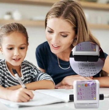 Matematik İşlem Rulosu Boşluk Doldurmalı Set 5324 124-Pembe