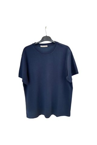 9008 Düz Tişört Şort Takım Lacivert