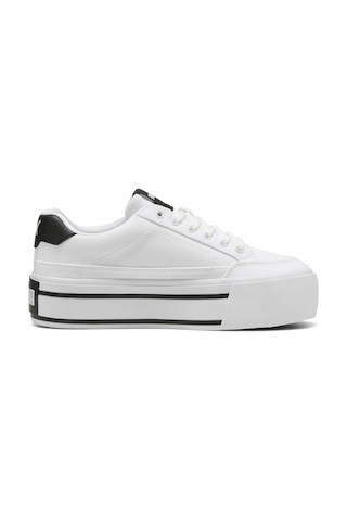 Puma Court Classıc Vulc Platform Kadın Ayakkabı 402329 01 Beyaz