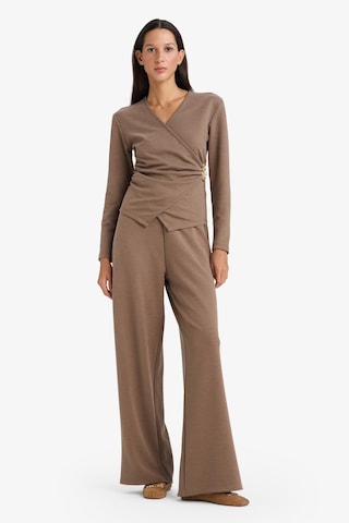 Defacto Wide Leg Pantolon G8029ax26spbn531 Kahve-bn531