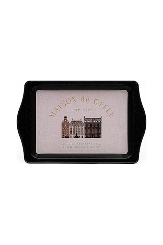 Evle-ee170-7f Azura Coffee Desenli Dikdörtgen Tepsi 16x25 Cm Azura Coffee Sku: Smg8690010580627