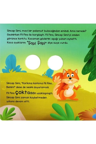 2 Yaş Bu Kocaman Gözler Kimin - Sincap Simi Ve Sevimli Dostları