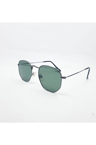 Polo Village Pv2257 02 51-21-140 Unisex Güneş Gözlüğü Metalik Gri