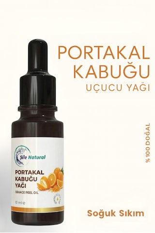 Portakal Kabuğu Yağı 10 Ml %100 Saf Ve Doğal Uçucu Yağ Cilt, Saç Ve Aromaterapi Kullanımına Uygun