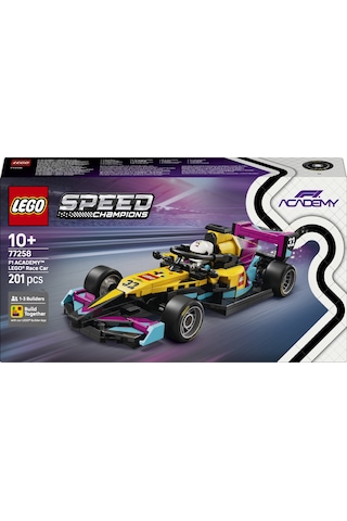 LEGO® Speed Champions F1 ACADEMY™ LEGO® Yarış Arabası 77258 - 10 Yaş ve Üzeri için Minifigür İçeren Oyuncak Yapım Seti (201 Parça)
