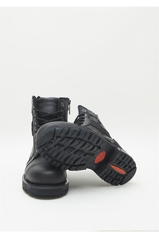 Harley Davidson Carter Black Deri Erkek Bot