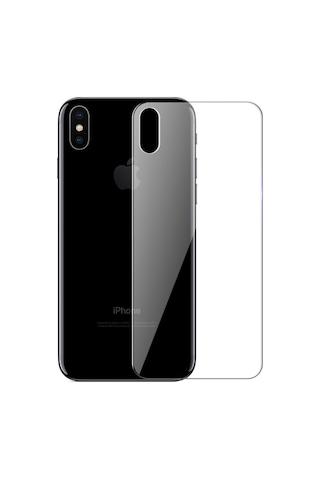 Nettech Apple Uyumlu iPhone X Arka Koruma Full Body Nano Ekran