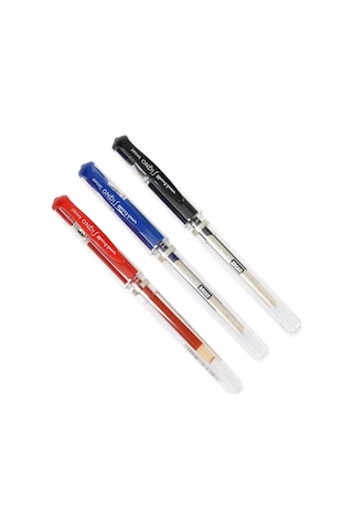 Uniball Signo Broad 3'lü Imza Kalemi Seti 1,0mm Siyah-mavi-kırmızı Karışık