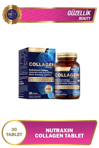 Nutraxin Collagen Hidrolize Kolajen 30 Tablet 4 Adet