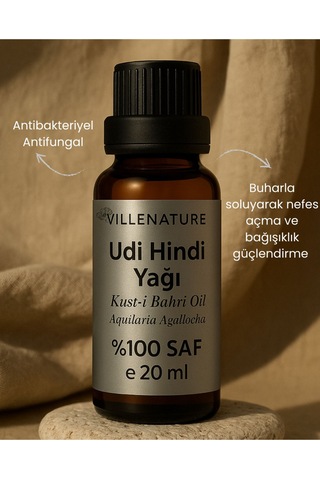 Villenature Udi Hindi Yağı Kust-i Bahri Oil Aquilaria Agallocha 20 Ml