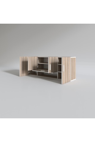 Kenzlife hazır mutfak acus32 crd 060*150*32 mutfak banyo dolabı kapaklı raflı