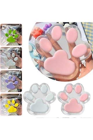 İnç Büyük Kedi Patisi Sıkılabilir Oyuncak, Kawaii Fufu Sıkılabilir Oyuncaklar, Yapışkan Jöle Kedi Patisi Sıkılabilir Oyuncak, Çocuklar Ve Yetişkinler İçin Stres Giderici Sıkılabilir Oyuncak En Iyi Kalite:purple Diğer