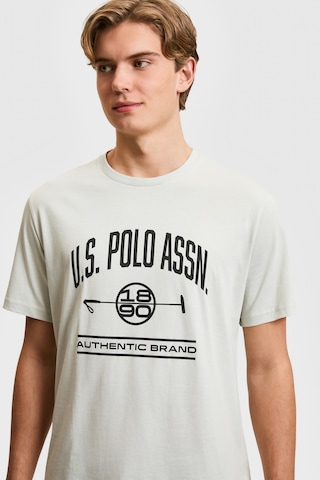 U.s. Polo Assn. Erkek Taş Pijama Takım 50326139-vr049 Taş Rengi