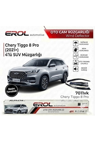 Chery Tiggo 8 Pro 4'lü Mugen Cam Rüzgarlığı