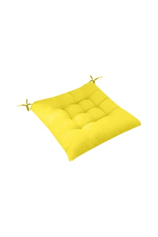 Xiyyadms Corn Sarı Poliester Sandalye Yastığı - Ev Bahçe Ofis Kullanıma Uygun, Konforlu, Nefes Alıcı, Sağlıklı Oturma Deneyimi DiğER