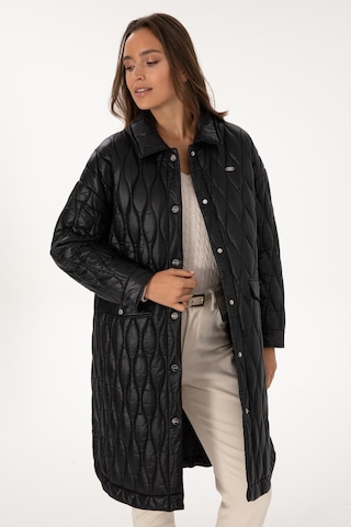 U.s. Polo Assn. Kadın Siyah Kaban 50308615-vr046 Siyah
