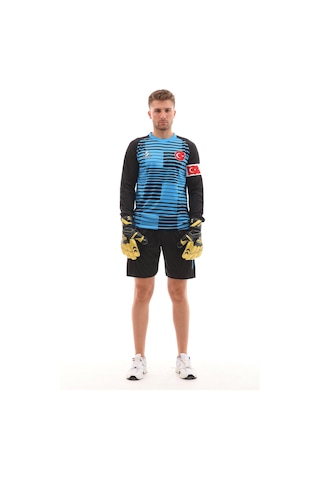 Sportech Sünger Destekli Kaleci Forma Takımı, Mavi-Siyah K0144 Mavi - Siyah