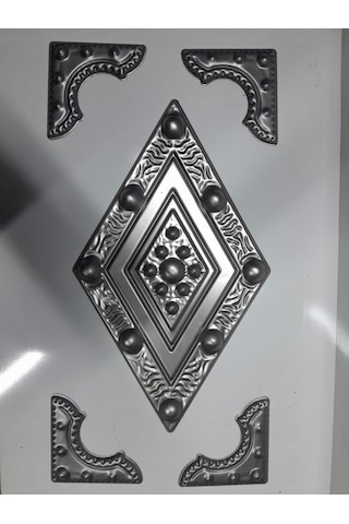 Dekoratif Ferforje Kapı Köşe Süsü/baskılı Saç
