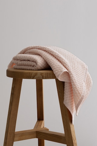 Ivory Somon Kabartma Dokulu Mikro Fiber %100 Pamuk 2li El Yüz Hav Somon