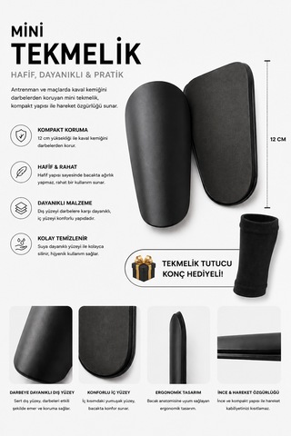 Voltrike Siyah Mini Tekmelik 12 Cm Diğer