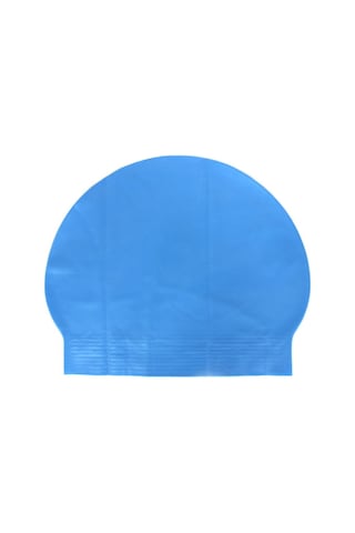 Bermuda Latex Swim Cap Yüzücü Bonesi Beyaz