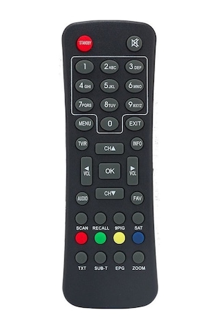 Kawai Kw-6250T Mini Scart Uydu Kumanda