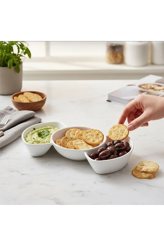 Güral Porselen Especial Sidney 3 Bölmeli Kase