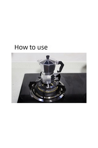 Mufunye Siyah Minimalist Mutfak Aparatı: Kahve Çayı,摩卡 Pot Ve Gaz Sobası İçin Dayanıklı, Kararlı Ve Uzun Ömürlü Konumlandırıcı Diğer