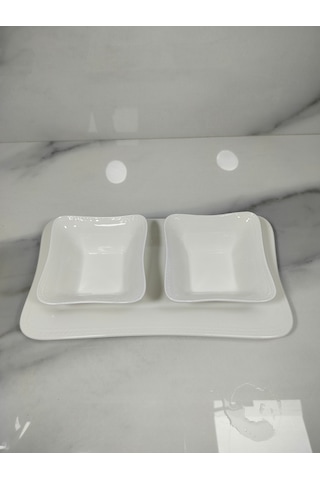 New Petit Concept 3 Parça Sunum Tabağı