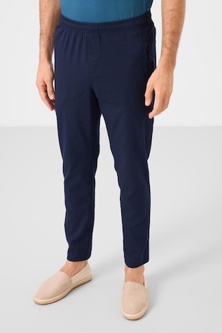 Tommylife Lacivert Standart Fit Dokuma Hafif Esnek Chino Erkek Pantolon - 82179 Lacivert