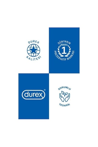 Durex Naturals Doğal Kayganlaştırıcılı Prezervatif 40 Lı X 2 Ade PKT.DUREX.093