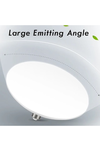 220v E27 Süper Parlak Led Ampul 100w Led Işık Kapalı Soğuk Beyaz Beyaz