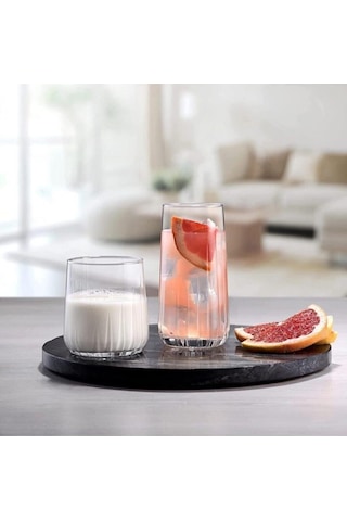 Paşabahçe Nova Su Meşrubat Kahve Yanı Bardak Takımı 18 Parça