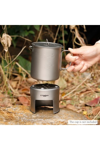 Titanyum Yuvarlak Tek Parça Odun Sobası Gümüş