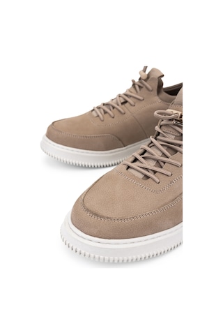 Tamer Tanca Erkek Hakiki Deri Vizon Nubuk Sneakers & Spor Ayakkabı 1204 9169-f412 Erk Ayk Y26 Vızon Nbk