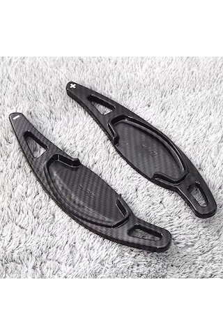 Honda Accord Siyah Karbon F1 Kulakçık Vites 2022-2025 Kırmızı