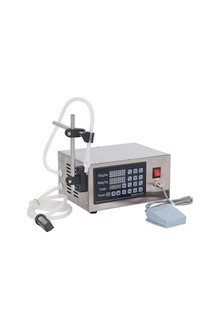 Dijital Sıvı Dolum Makinesi 40 Bpm Kapasite , Meyve Suyu, Yağ, Parfüm, Mürekkep