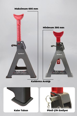 Gaptools 6 Ton Kriko Standı