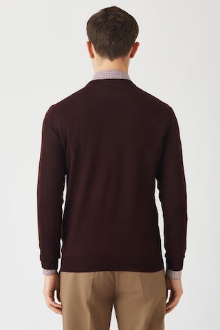 Bisse Erkek Bisiklet Yaka Triko BORDO Bordo