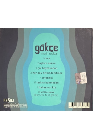 Müzik Cd'sidir Plak Değildir Cd Gökçe Matruşka Cd