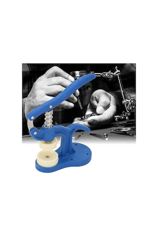 13 Parçalı Saat Kasası Pres Seti, Saat Arkası Pres, Metal Ek Parçalı 12 Kalıp İçerir Diğer