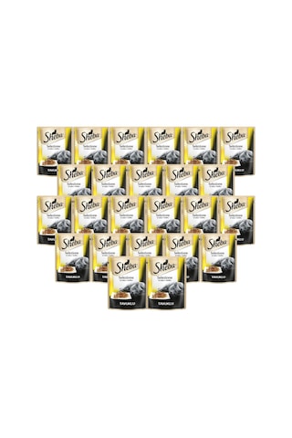 Sheba Selection Tavuk Etli Pouch Yetişkin Kedi Yaş Maması 24 x 85 G