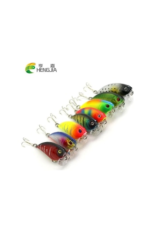 Hengjıa Plastik Büyük Oyun Vıb Titreşim Yem 16 Adet Balıkçılık Lures Seti Sazan Balıkçılık Aksesuarları