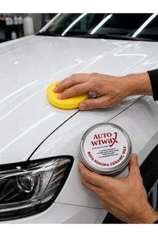 Auto Wiwax Seramik Wax Boya Koruma Katı Wax Yüksek Parlaklık Su İtici 100 Gr