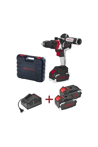 Specco XSP20V-4041 Profesyonel 20 V 80 NM 4 Ah Çift Akü Çantalı Akülü Darbeli Delme Vidalama