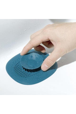 Homyl Tpr Silikon Süzgeç Ev Temizliği Küveti Için Çeşitli Mavi