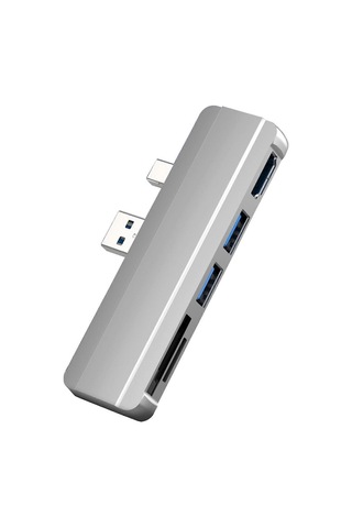 Surface Pro 4, 5, 6 Sıcak Değiştirme İçin Usb Hub 3.0 Yerleştirme İstasyonu Ayırıcı