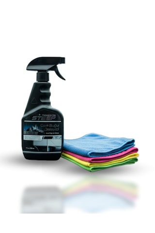 Steep Ultimate Cam Buğu Ve Leke Önleyici 500 Ml Mikrofiber Uygulama Bezi 40x40