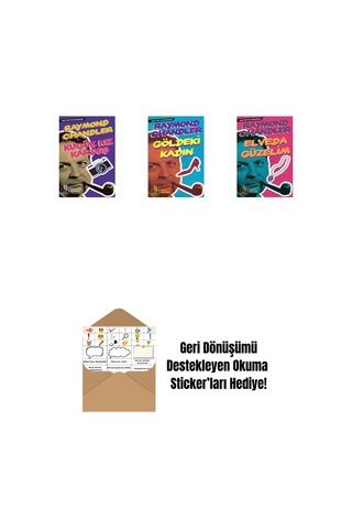 Küçük Kız Kardeş + Göldeki Kadın Cep Boy + Elveda Güzelim Cep Boy + Okuma Sticker'ları